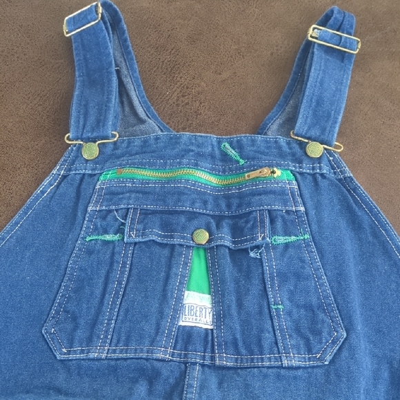Liberty Men's Blue Denim Overalls - Picture 3 of 7